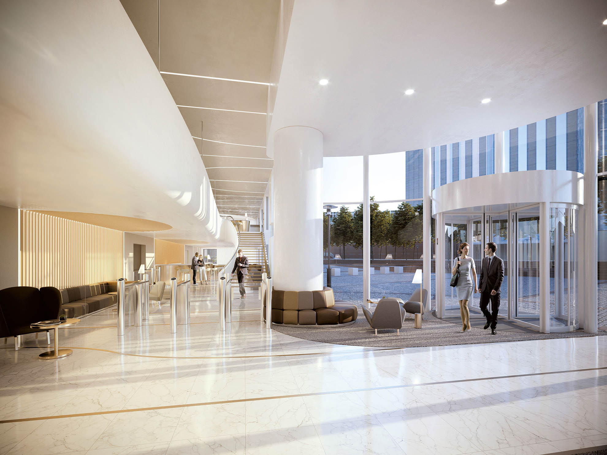 Hall d'entrée vue à droite