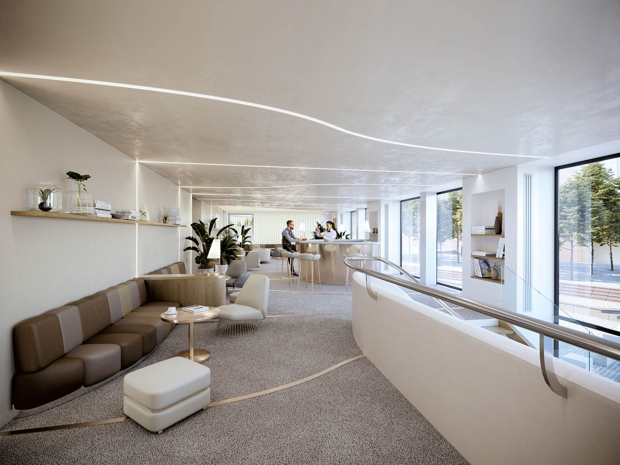 Bar lounge rez de parvis +1